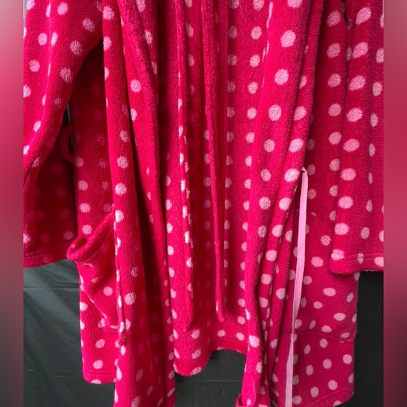 Flirtitude Polka Dot Bathrobe, Wrap Robes Size XL (Junior) - Picture 1 of 4
